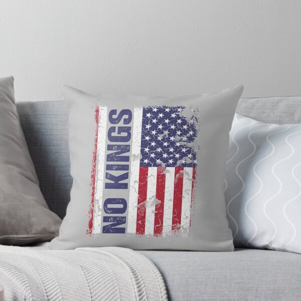Item preview, Anti Trump No Kings Protest Vintage American Flag designed and sold by Artycom.
