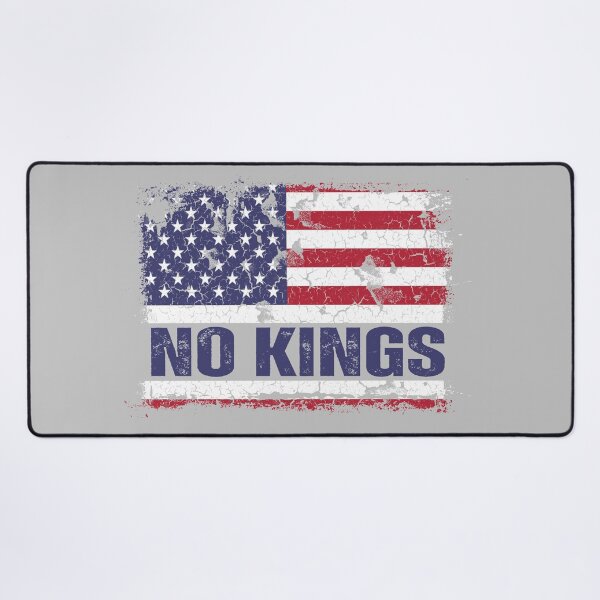Item preview, Anti Trump No Kings Protest Vintage American Flag designed and sold by Artycom.