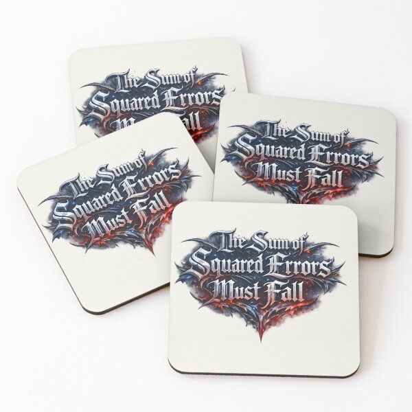 Item preview, The Sum of Squared Errors Must Fall designed and sold by Nerd Romance Café.