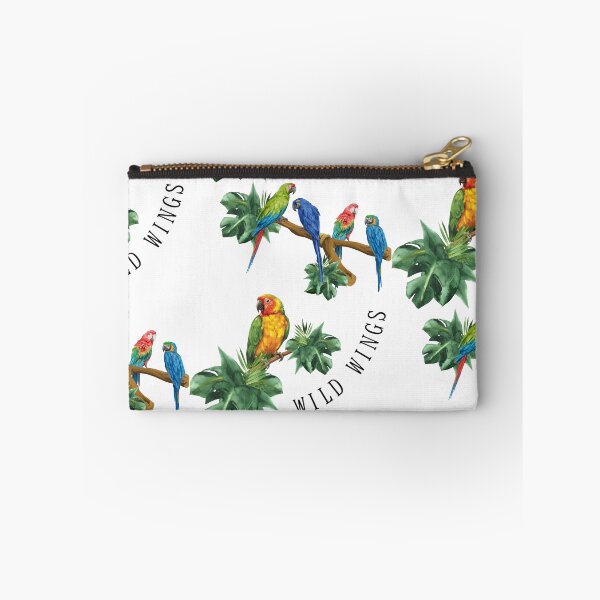 Item preview, Wild Wings – Tropical Macaw & Parrot Botanical Art designed and sold by Miho9999.