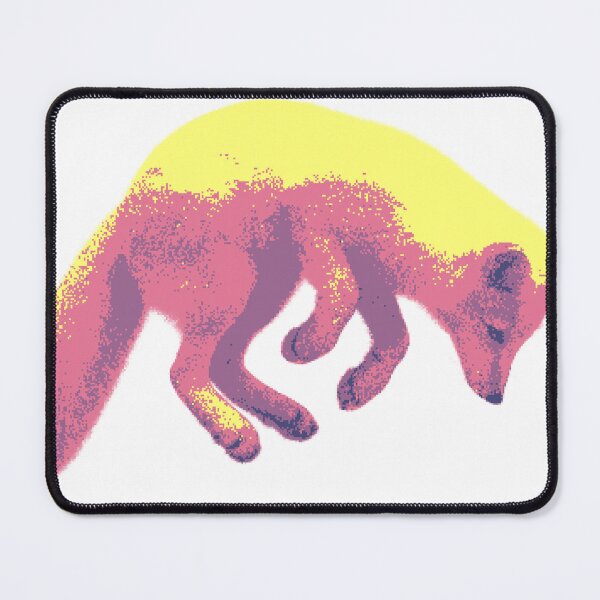 Item preview, Jumping Arctic Fox (Pixelated) designed and sold by Fire TheMann.