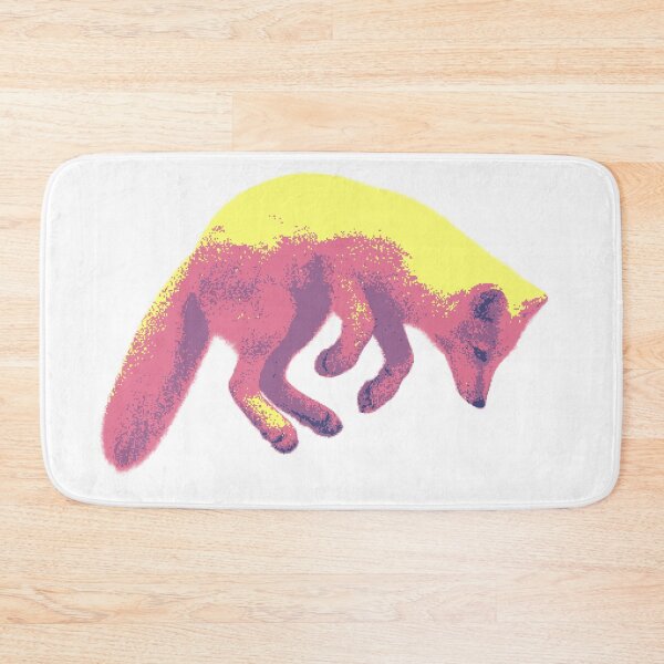 Item preview, Jumping Arctic Fox (Pixelated) designed and sold by Fire TheMann.