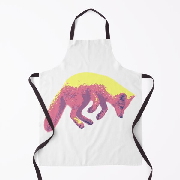 Item preview, Jumping Arctic Fox (Pixelated) designed and sold by Fire TheMann.