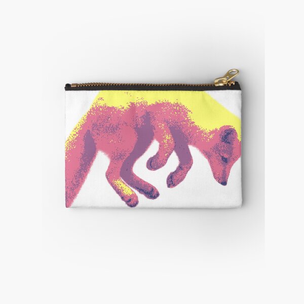Item preview, Jumping Arctic Fox (Pixelated) designed and sold by Fire TheMann.