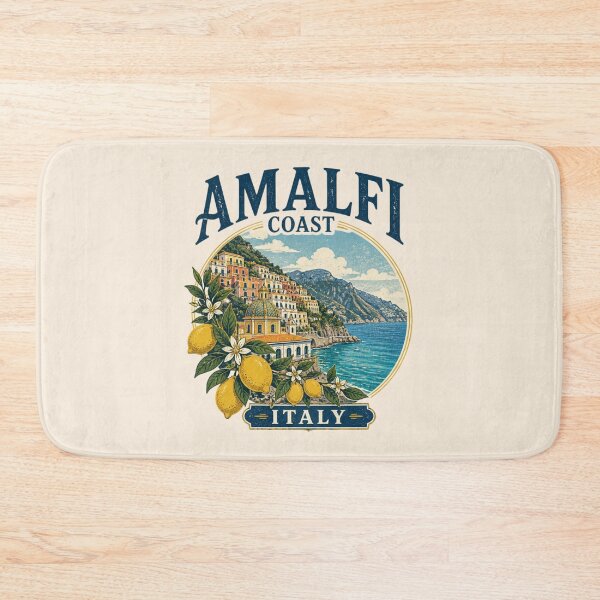 Item preview, Amalfi Coast – Vibrant Italy Travel Art designed and sold by ABLAT-CREATIONS.