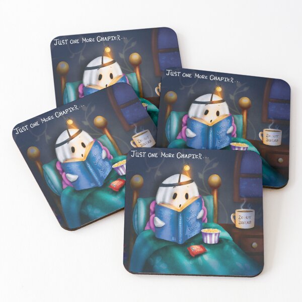 Item preview, Reading Boo - Just One More Chapter  designed and sold by TheBromleighCove.