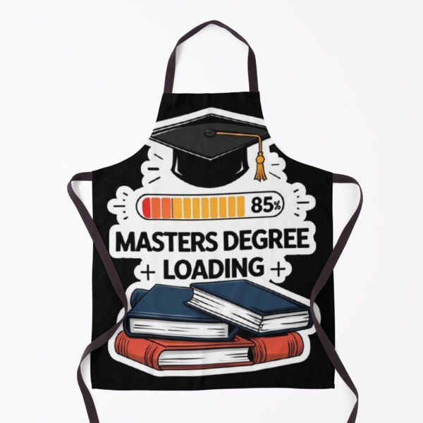 Item preview, Masters Degree Loading Funny Graduate Student Sticker designed and sold by skillifyme.