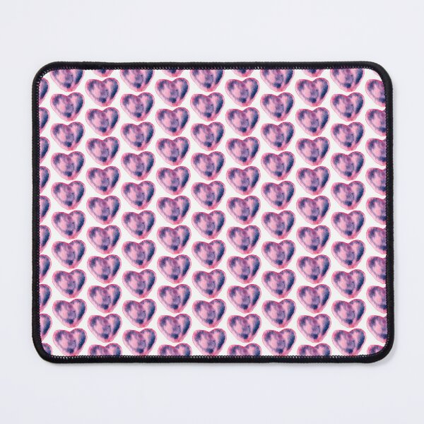Item preview, Soft purple watercolor heart illustration with a dreamy hand-painted texture and gentle pastel tones. designed and sold by Sasha Zinch Design.