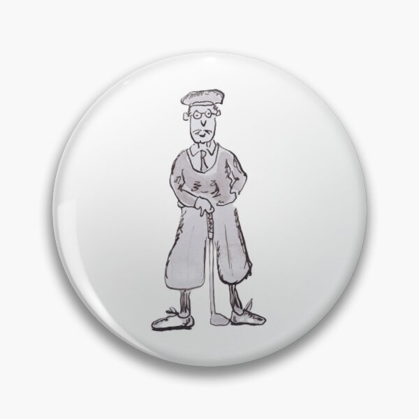 Item preview, old fashioned golfer 1920's designed and sold by Inky Fingers Illustrations.