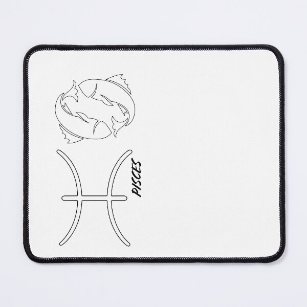 Item preview, Pisces Zodiac Sign Celestial Fish Astrology Art designed and sold by FANTASYoDarknes.