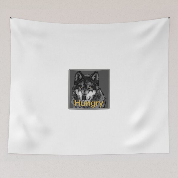 Item preview, Hungry Wolf designed and sold by VelvetRoom.