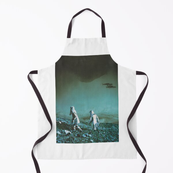 Item preview, water, underwater, sea, ocean, retro, vintage, fish, blue, surreal, depths designed and sold by seventies.collages.