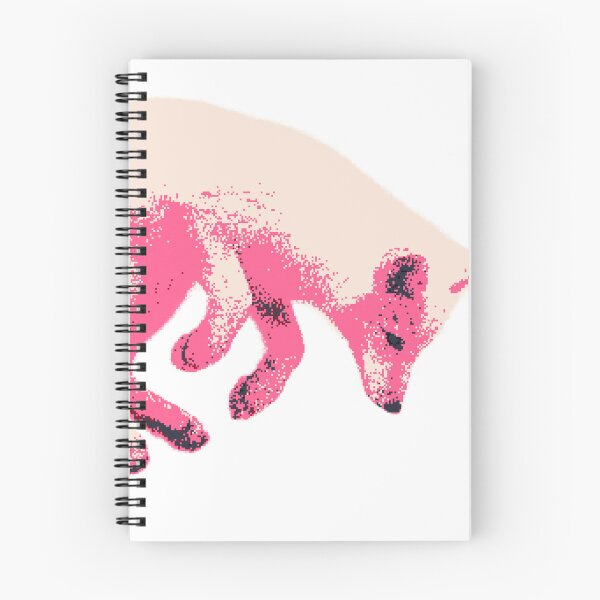 Item preview, Jumping Arctic Fox (Pixelated) designed and sold by Fire TheMann.