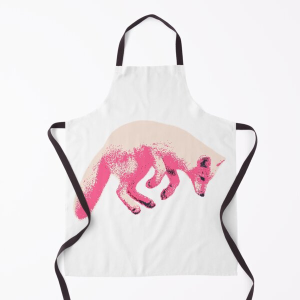 Item preview, Jumping Arctic Fox (Pixelated) designed and sold by Fire TheMann.