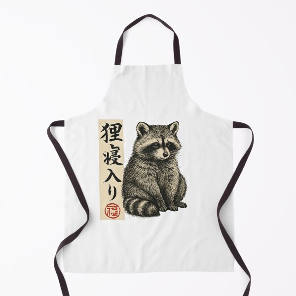 Item preview, Tanuki Raccoon Kanji designed and sold by SiarheiYur.