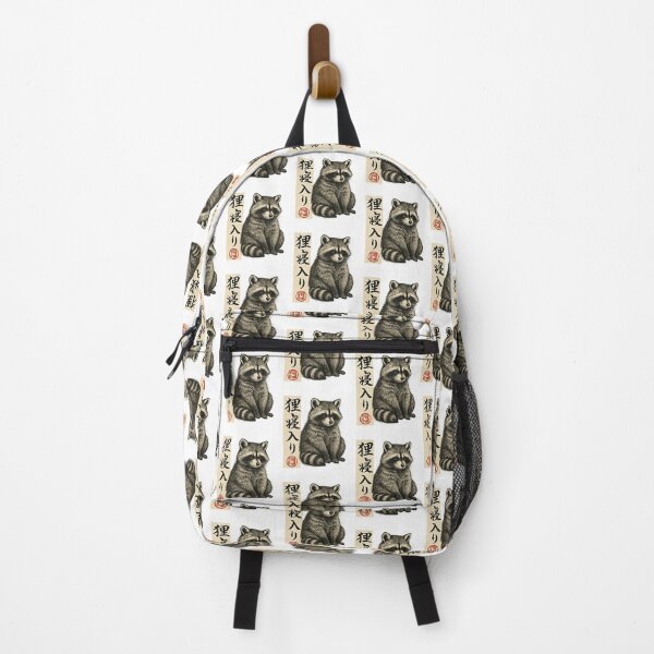 Item preview, Tanuki Raccoon Kanji designed and sold by SiarheiYur.