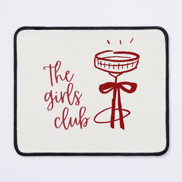 Item preview, The Girls Club Cute Martini Coctail Design designed and sold by VibeoCanvasShop.