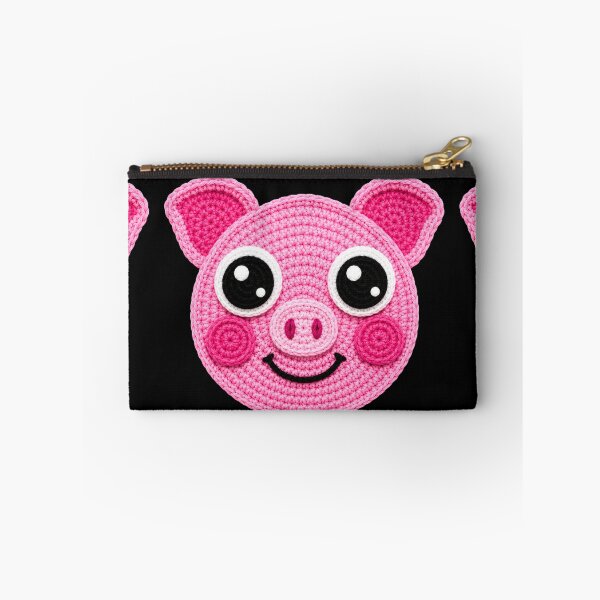 Item preview, Happy Pig Face Crochet Style designed and sold by ColorSplash123.