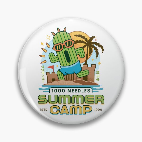Item preview, Cactuar Summer Camp Vintage designed and sold by Lagelantee.