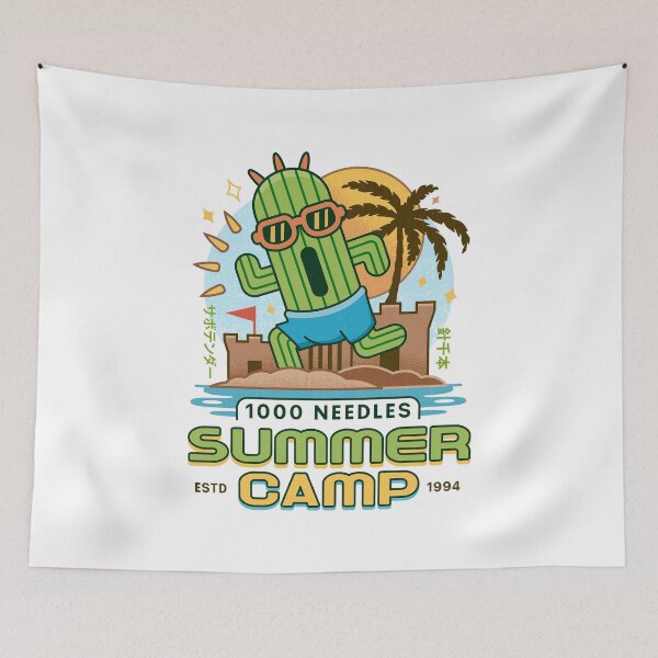 Item preview, Cactuar Summer Camp Vintage designed and sold by Lagelantee.