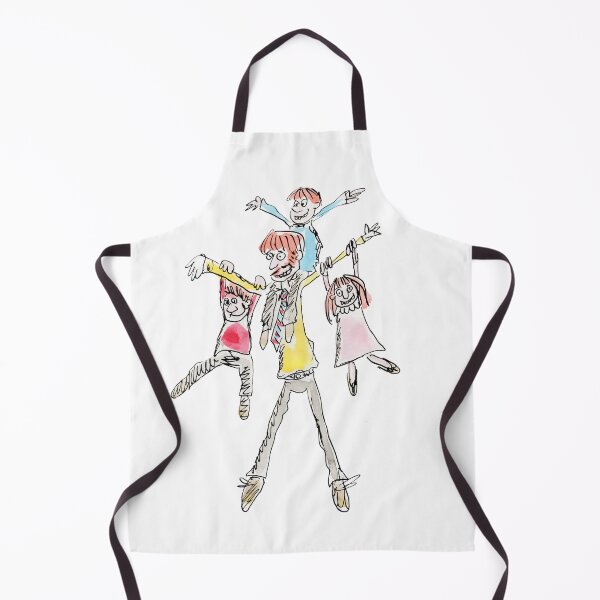 Item preview, Ginger Dad jumping with his kids designed and sold by Inky Fingers Illustrations.