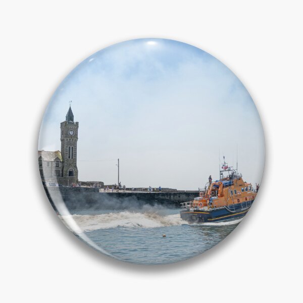 Item preview, Porthleven Harbour Lifeboat  designed and sold by kathleenjean.