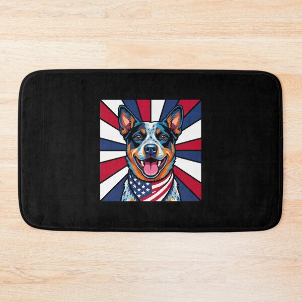 Item preview, Australian Cattle Dog 4th of July Dog – Patriotic USA Puppy Gift designed and sold by The Real Life Symphony.