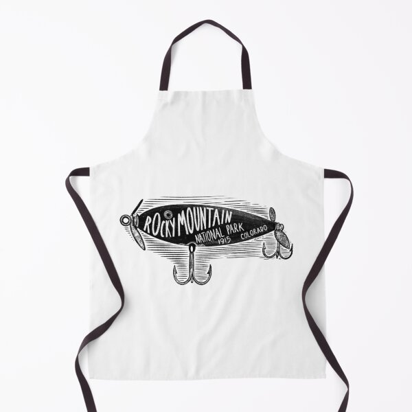 Item preview, Rocky Mountain National Park Fishing Lure designed and sold by John Morris Illustration.