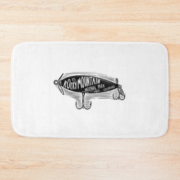 Item preview, Rocky Mountain National Park Fishing Lure designed and sold by John Morris Illustration.