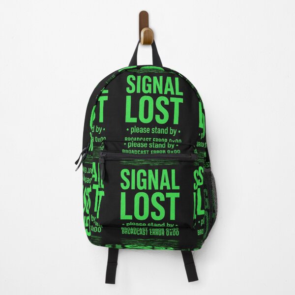 Item preview, Signal Lost Please Stand By Retro TV Design designed and sold by NoNameDrops.