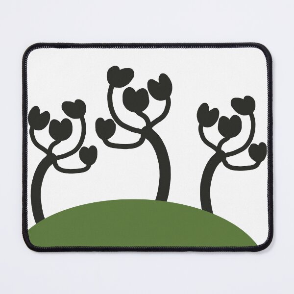 Aperçu de l'œuvre Illustration minimaliste d'une plante en forme de cœur – Style scandinave créée et vendue par Ailiida.