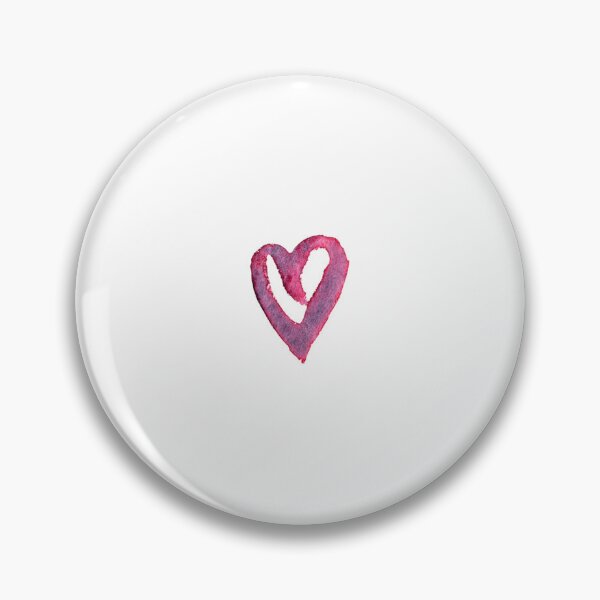 Item preview, Soft purple watercolor heart illustration designed and sold by SashaZinch.