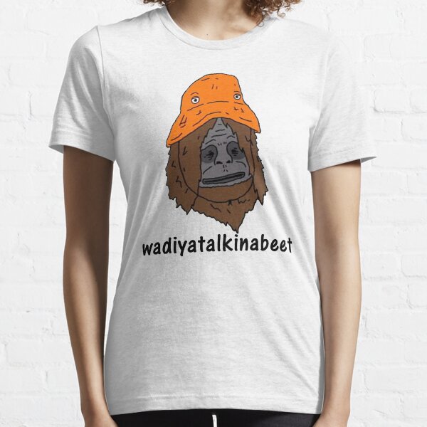 sassy wadiyatalkinabeet orange hat Essential T-Shirt