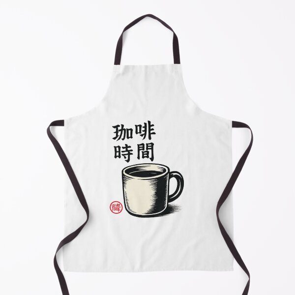 Item preview, Coffee Time Kanji designed and sold by SiarheiYur.