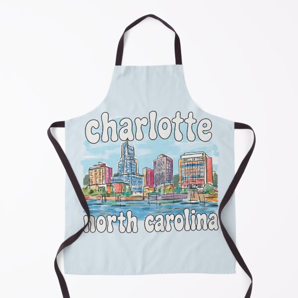 Item preview, Charlotte North Carolina Cute Skyline Pastel City designed and sold by HowToCanadian.