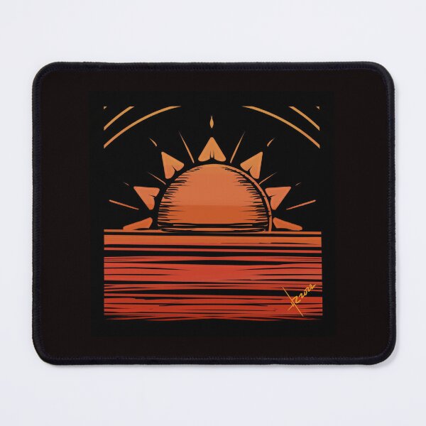 Item preview, RETRO ECLIPSE : Minimalism Neon Sunset designed and sold by PeterJaxx.