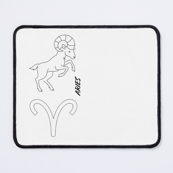 Item preview, Aries Zodiac Sign Celestial Ram Astrology Art designed and sold by FANTASYoDarknes.