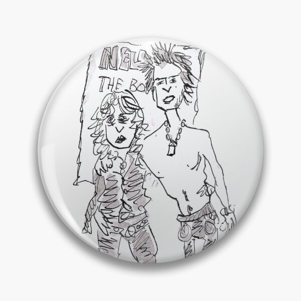 Item preview, Punk with his girlfriend designed and sold by Inky Fingers Illustrations.