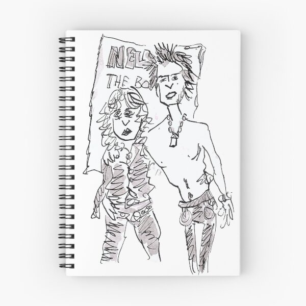 Item preview, Punk with his girlfriend designed and sold by Inky Fingers Illustrations.