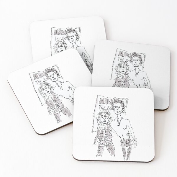 Item preview, Punk with his girlfriend designed and sold by Inky Fingers Illustrations.