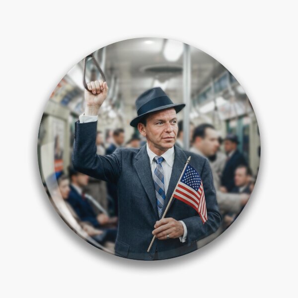 Item preview, Frank Sinatra Patriotic Celebrity Portrait designed and sold by Home Decor Art.