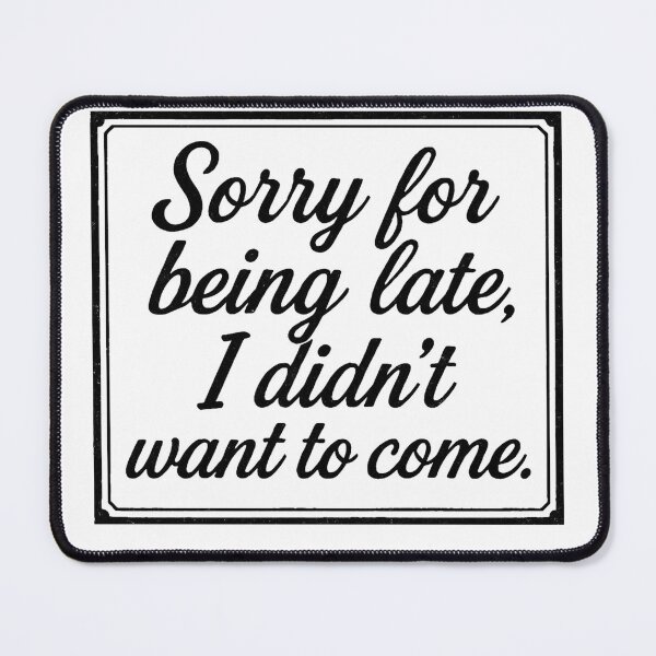Item preview, Being late  designed and sold by Lux Nova Studio.
