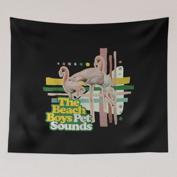 Item preview, Official Beach Boys Pet Sounds Flamingo Shirt designed and sold by Ophtizu.