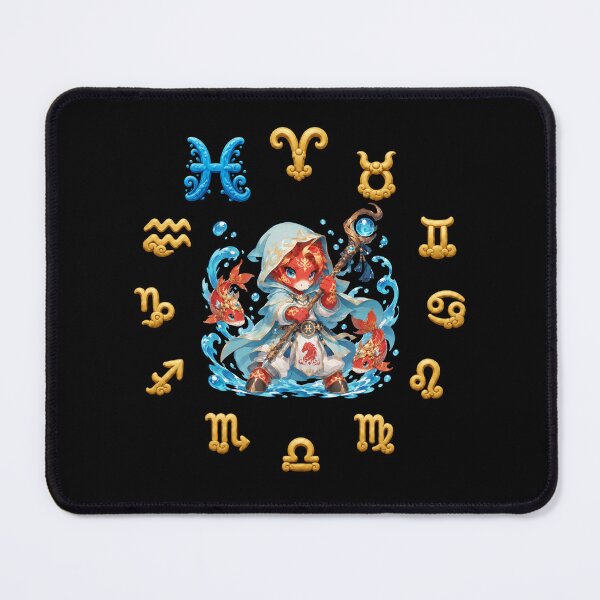 Item preview, Chinese Zodiac & Constellation - Horse & Pisces (Cute Version Series) designed and sold by BlackBullWarrior.