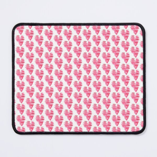 Item preview, watercolor heart illustration with expressive pink brush strokes and a dreamy handmade texture. designed and sold by SashaZinch.