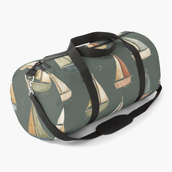 Item preview, Vintage Nautical Sailboat Pattern | Seamless Coastal Sailing Design designed and sold by Bound for Wonder.