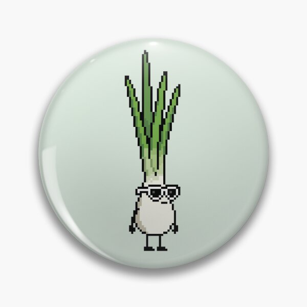 Item preview, Green onion Pixel designed and sold by White Rim Mates.