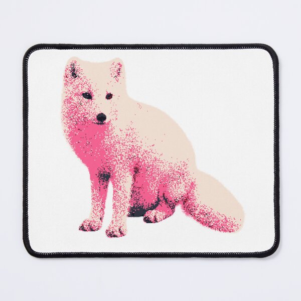 Item preview, Sitting Arctic Fox (Pixelated) designed and sold by Fire TheMann.