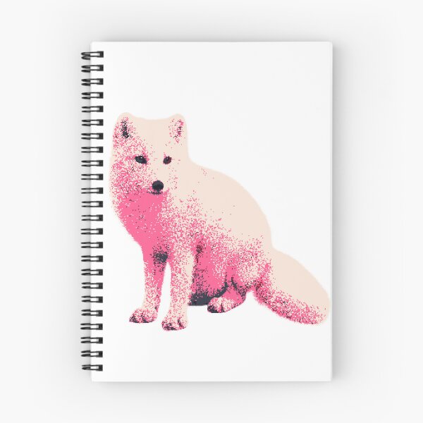 Item preview, Sitting Arctic Fox (Pixelated) designed and sold by Fire TheMann.