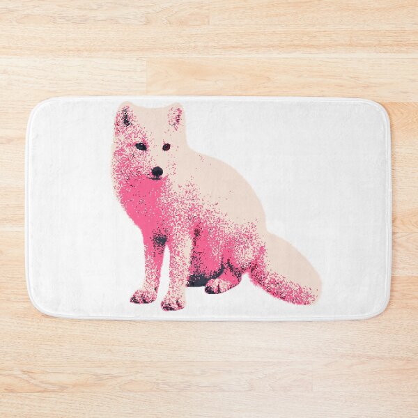 Item preview, Sitting Arctic Fox (Pixelated) designed and sold by Fire TheMann.